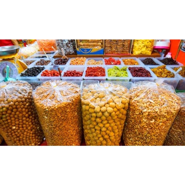 บ๊วยรวม ผลไม้อบแห้ง บ๊วย Dried fruits อร่อยมาก ขนม ผลไม้รวม ขนม กินเล่น รูปที่ 3