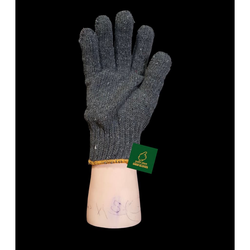 700กรัม+ ถุงมือผ้าฝ้าย หนาๆ ใส่ทำงาน 1 โหล 12คู่ COTTON GLOVES 700g รูปที่ 4