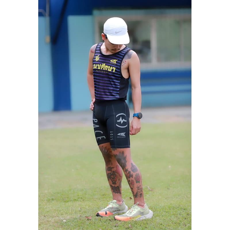 กางเกงรัดกล้ามเนื้อขาสั้นชาย North Runner รูปที่ 3