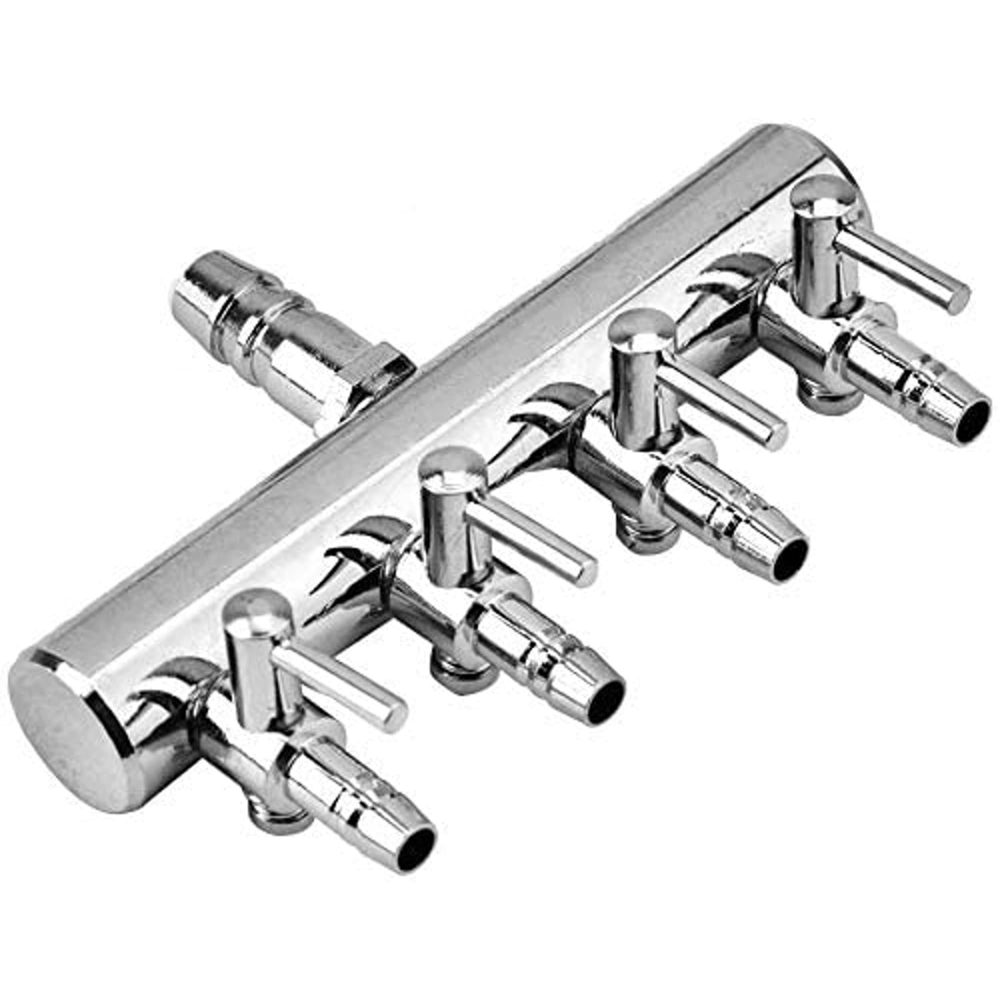 วาล์วปรับลมสแตนเลส ท่อลมเข้า 8 มม. ต่อกับปั๊มลูกสูบ Stainless Valve for Electrical Magnetic Air Compressor รูปที่ 8