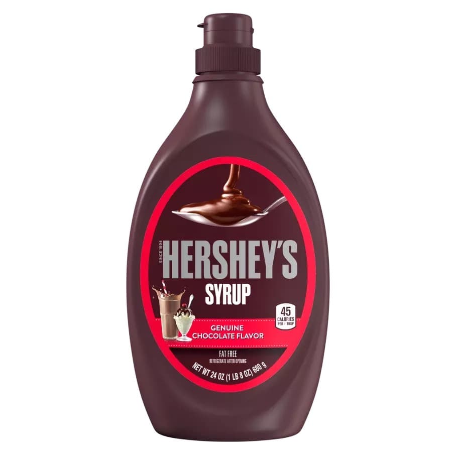 Hershey's Syrup เฮอร์ชีส์ ไซรัป Chocolate Strawberry Caramel Hershey Special Dark คาราเมลไซรัป 623 g. รูปที่ 2