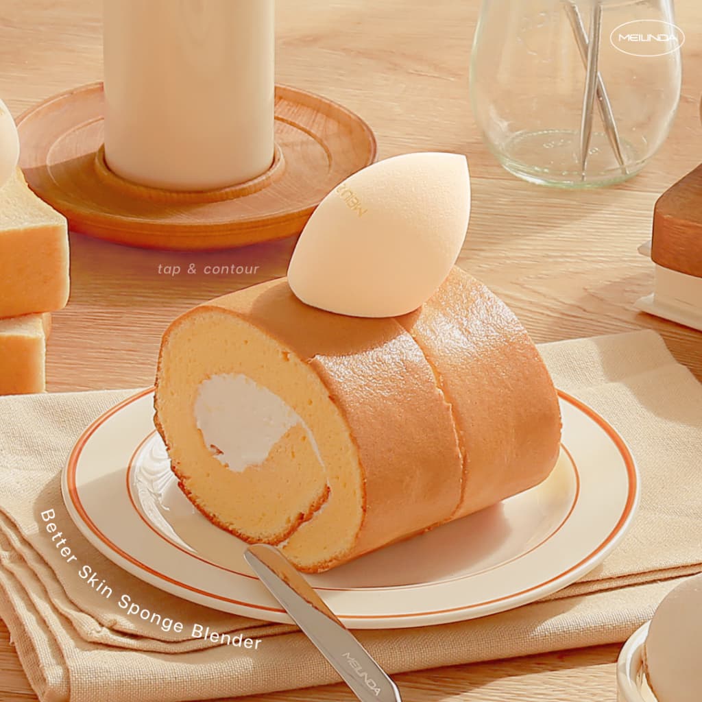 ถูก/แท้/มีไลฟ์ ฟองน้ำแต่งหน้า พัฟแต่งหน้า MEILINDA Better Skin Sponge Blender พัฟ ฟองน้ำ สปอง รูปที่ 6