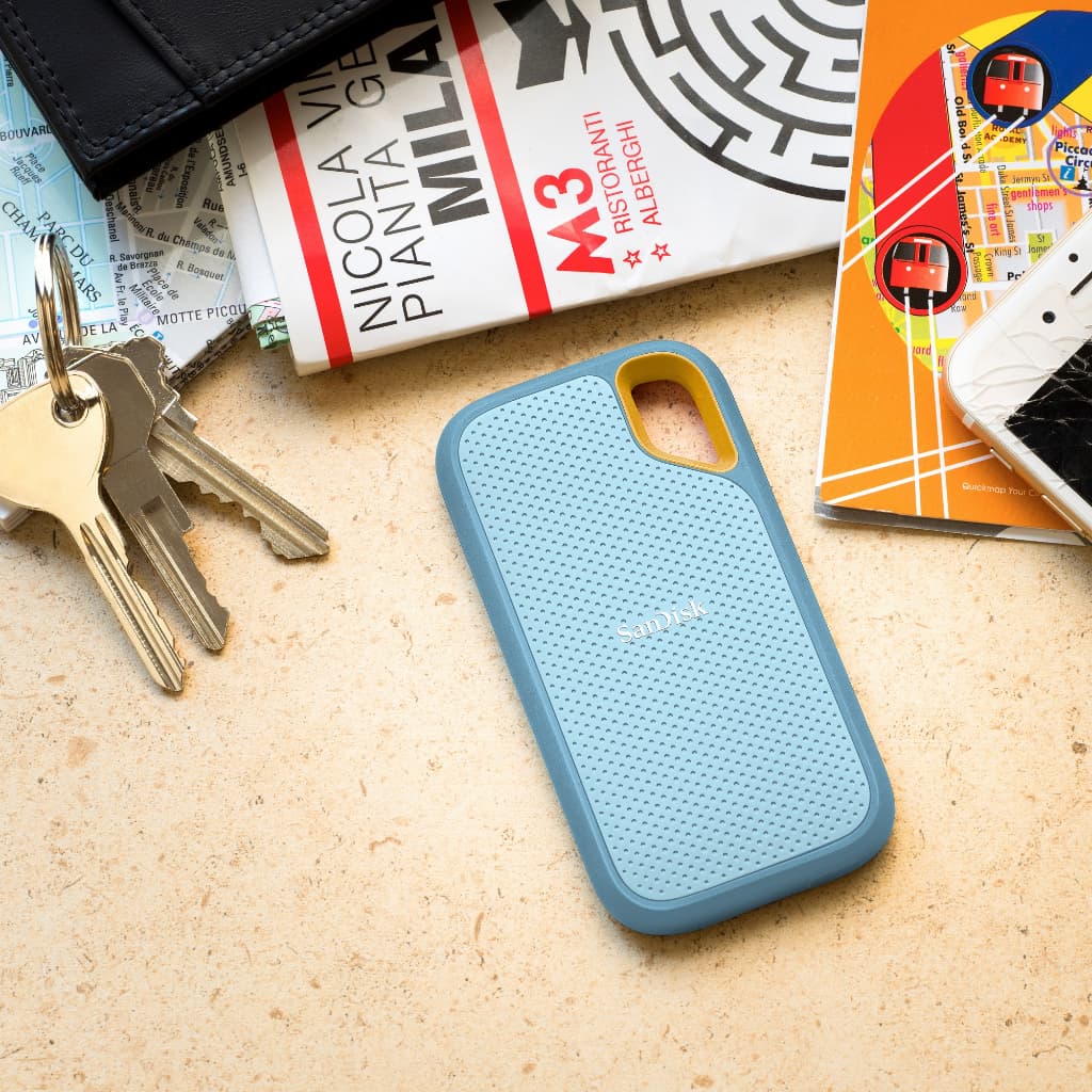 SanDisk Extreme Portable SSD Read speed up to 1050MB/s, Write speed up to 1000MB/s รูปที่ 5
