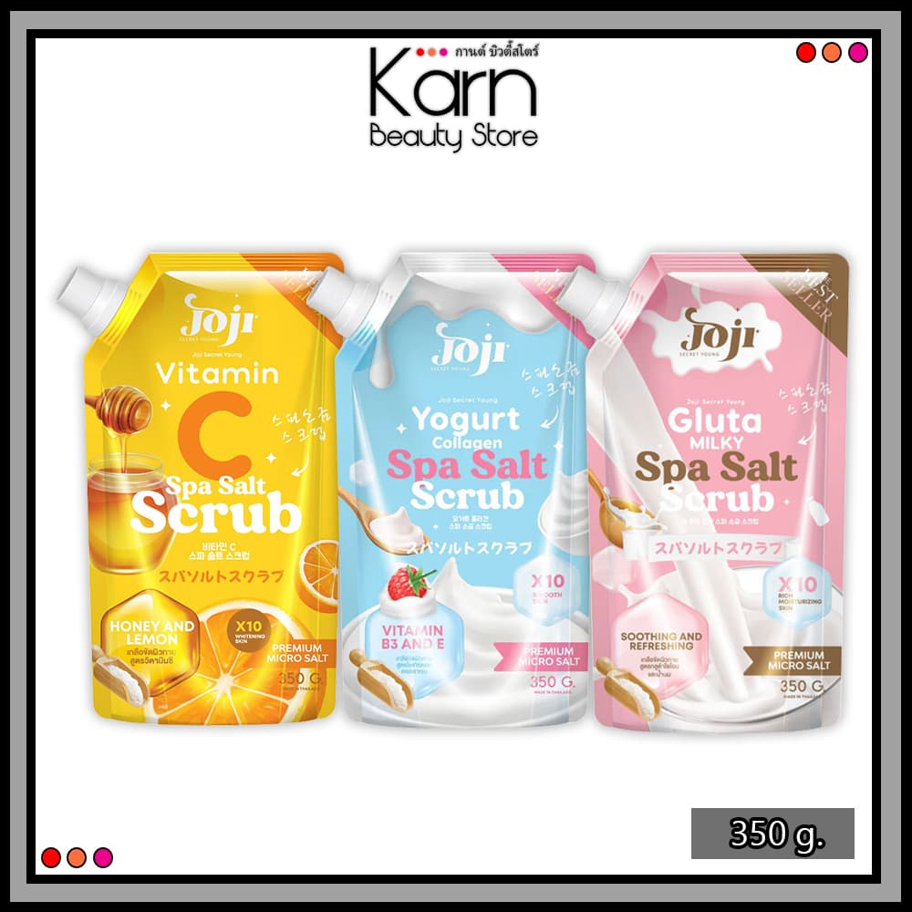 เกลือขัดผิว Joji Secret Young Spa Salt Scrub โจจิ ซีเคร็ท ยัง สปา ซอลท์ สครับ รูปที่ 1