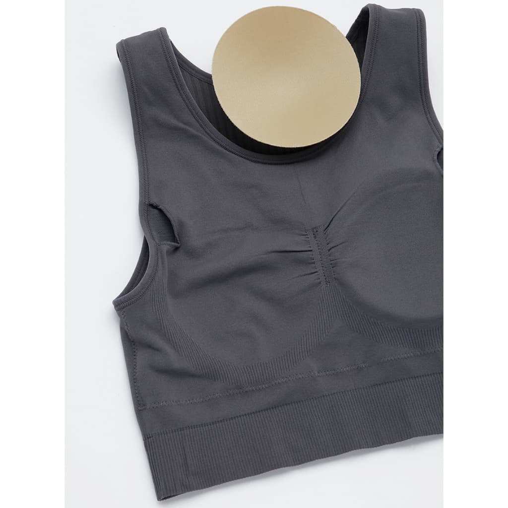 Sabina เสื้อชั้นใน รุ่น Sbn Sport รหัส SBB1500SD สีเทาเข้ม รูปที่ 2