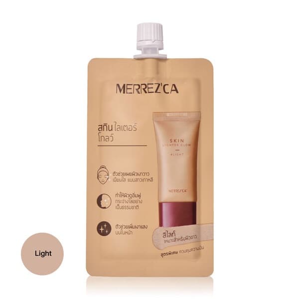เมอร์เรซกา Merrezca Skin Up Liquid Foundation, Skin Lighter Glow, Skin up water Base, UV, Excellent รูปที่ 4