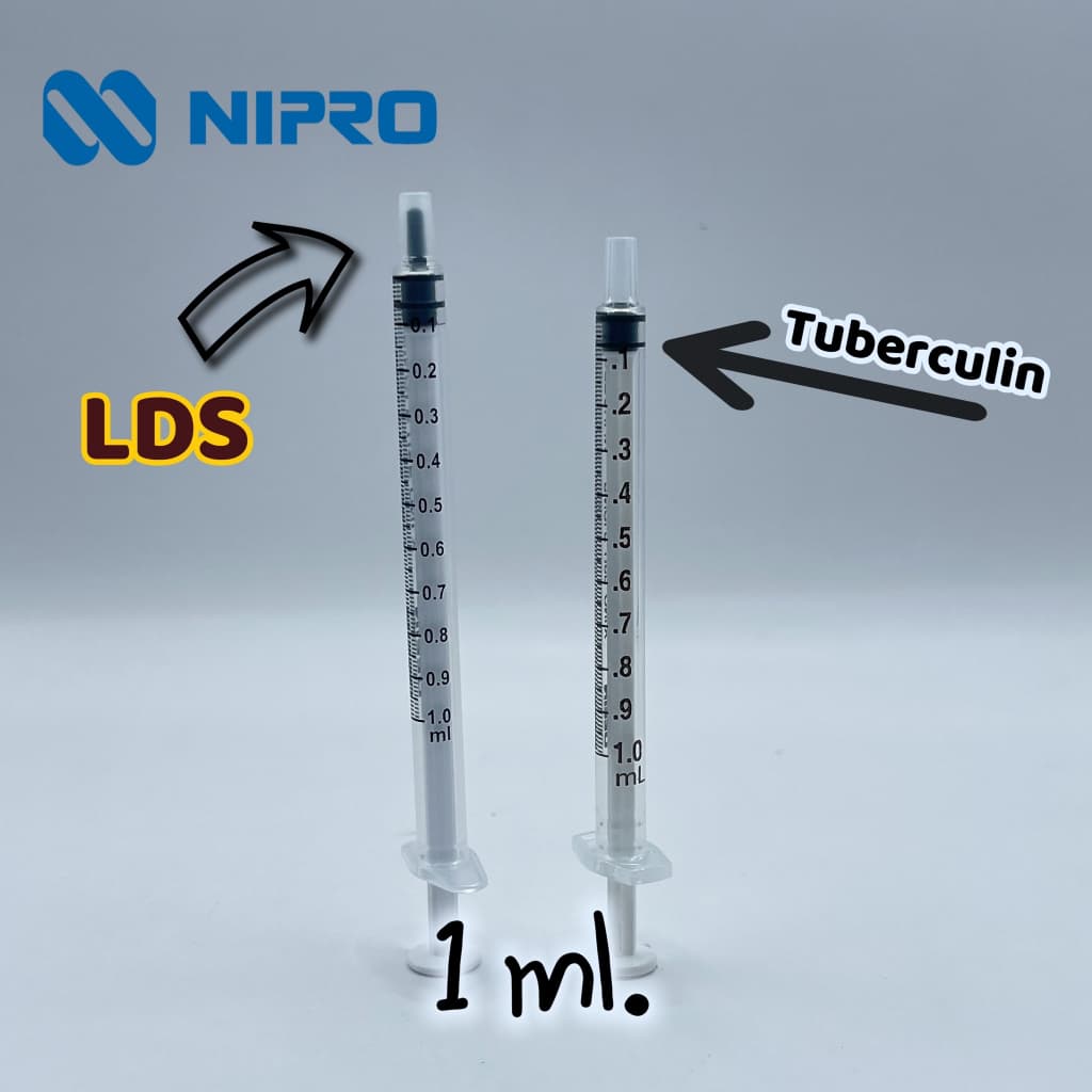 แบ่งขาย NIPRO Syringe ไซริงค์ หลอดป้อนยา หลอดตวง ป้อนอาหาร รูปที่ 3