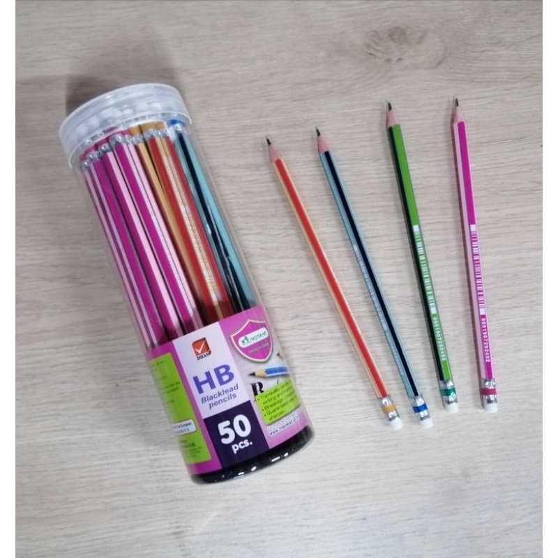 ดินสอ​ดำ​ MASTER​ ART​ HB​ ตัว​ด้าม​คละ​สี​ ​ รูปที่ 1