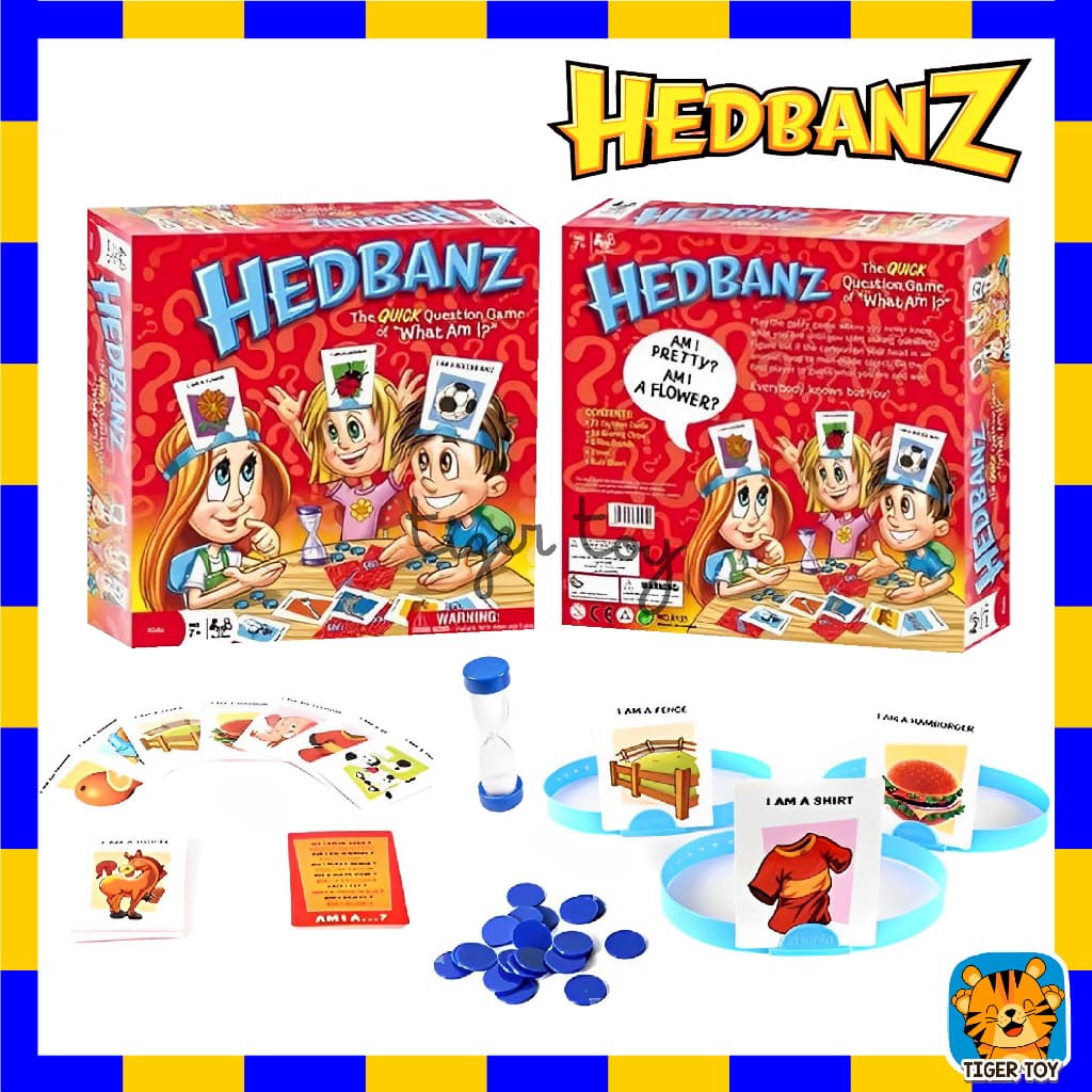 การ์ดเกม What Am I ? Hedbanz เกมส์ยอดนิยม เกมส์ทายใบ้คำบนหัว บอร์ดเกมส์ เกมส์ครอบครัว เกมส์งานปาร์ตี้ เกมส์ทายปริศนา รูปที่ 7