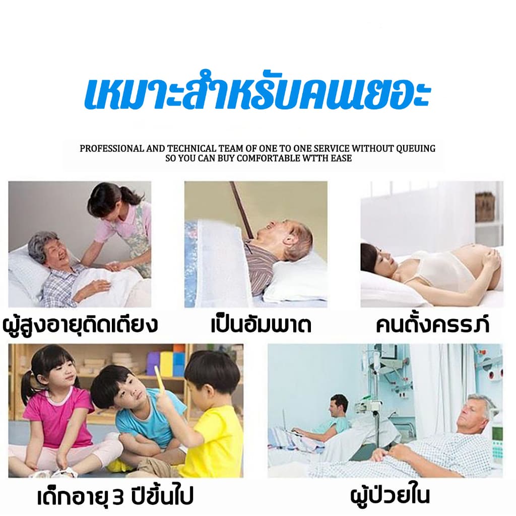 นอนไว้สบายอ่างสระผม สำหรับสระผม พร้อมท่อระบายน้ำ อ่างสระผม สำหรับผู้สูงอายุ ผู้ป่วยติดเตียง อ่างสระผมผู้ป่วย รูปที่ 2