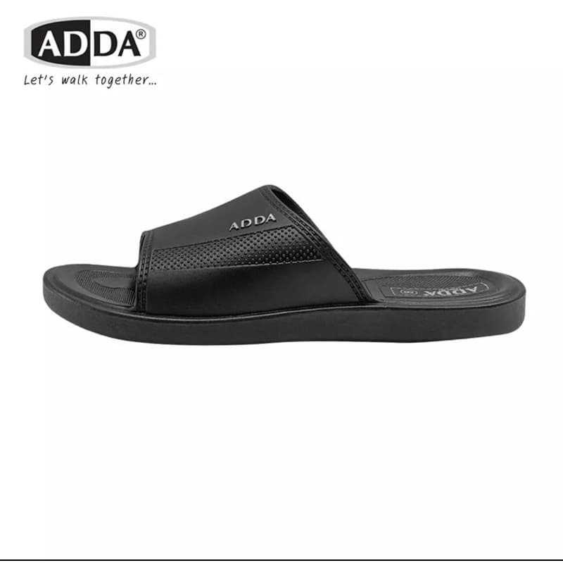ถูกสุด• ADDA แท้ รองเท้าแตะ รุ่น12Y01 ทนทาน ใส่สบาย แบบยาง PVC ของผู้ชาย รองเท้าแตะสวมชาย รูปที่ 4