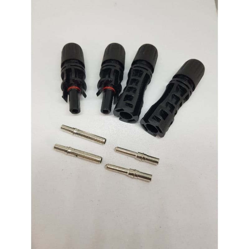 MC4 1500V 50A ตัวเชื่อมสำหรับแผงโซล่าโซล่าร์เซลล์ solar cell MC 4 CONNECTOR รูปที่ 6