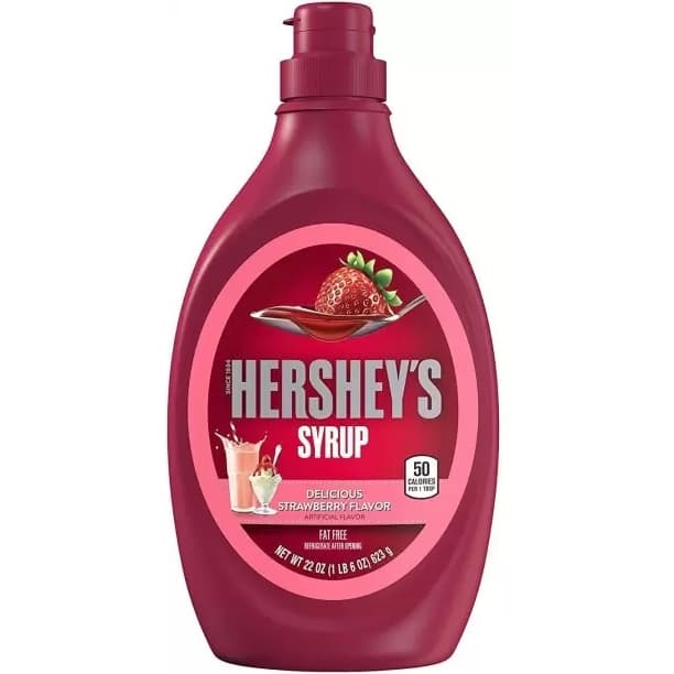 Hershey's Syrup เฮอร์ชีส์ ไซรัป Chocolate Strawberry Caramel Hershey Special Dark คาราเมลไซรัป 623 g. รูปที่ 5