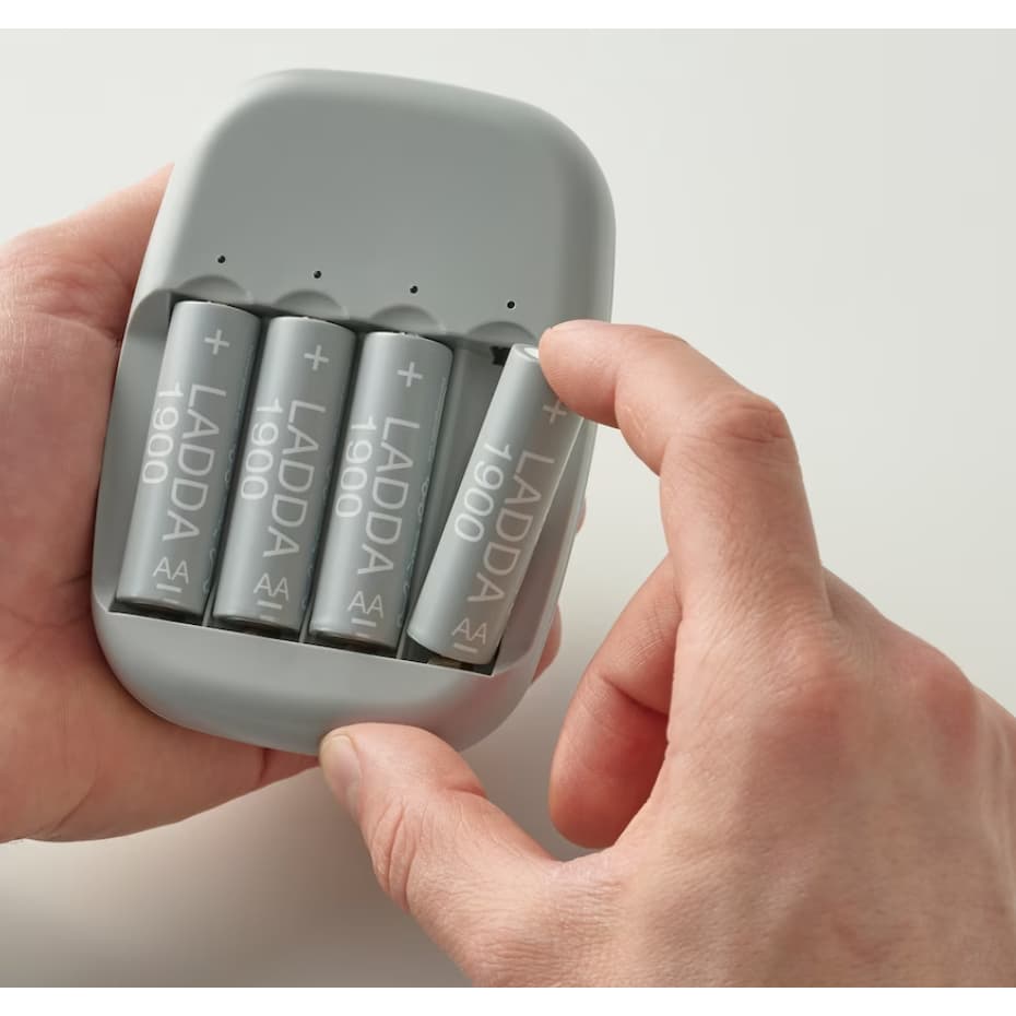 ทุกวัน Ladda ถ่านชาร์จ AA 1900 mAh & AAA 750 mAh แพ็ค 4 ก้อน rechangeable battery 1.2V รูปที่ 3