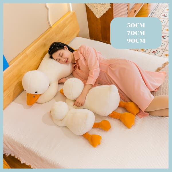 ตุ๊กตาเป็ดอ้วน น่ารัก 50CM 70CM 90CM ขนนุ่มน่ารัก ขนนุ่มนิ่มน่ากอดมาก ของขวัญวันเกิด ของขวัญวันปัจฉิม รูปที่ 1