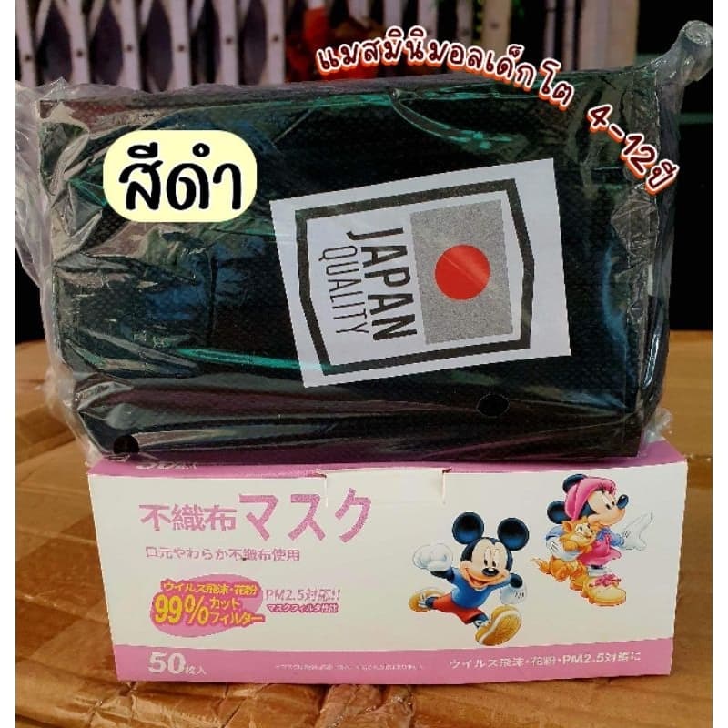 แมสเด็ก1กล่อง50ชิ้น อายุ4-13ปี พร้อมกล่อง มีราคาส่งปลีกและส่ง รูปที่ 4