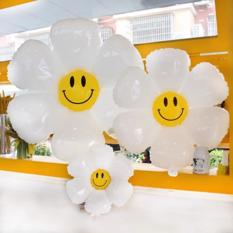ป้ายวันเกิด ดอกเดซี่ daisy ตัวอักษรวันเกิดเดซี่ มีหลายแบบให้เลือก รูปที่ 5