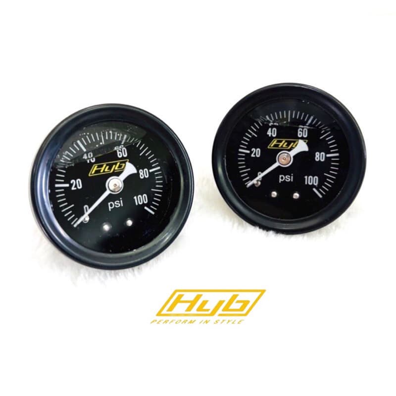 เกจแรงดันน้ำมัน HYB แท้100psi. ของ ทันที มีสต๊อคส่งจากในไทย รูปที่ 4