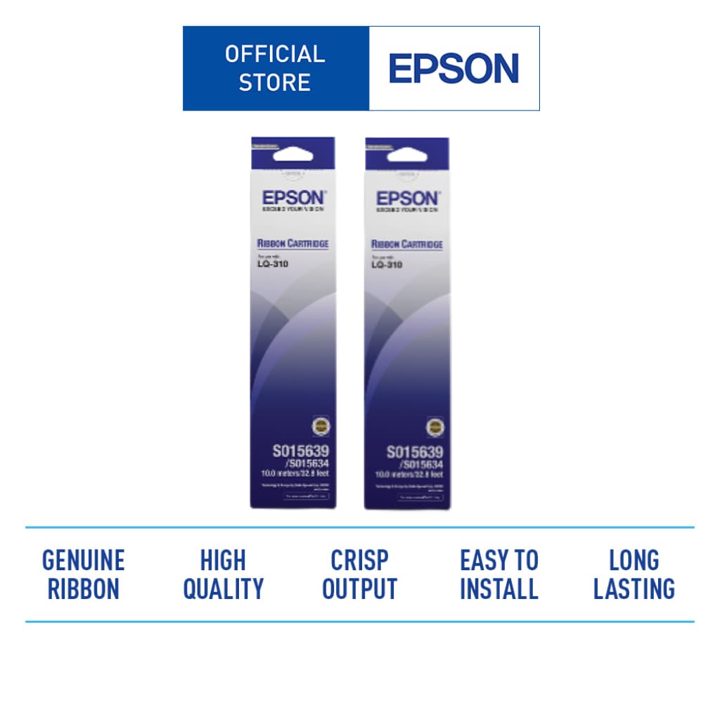Epson SO15639 Ribbon Cartridge ตลับผ้าหมึกดอท รูปที่ 2