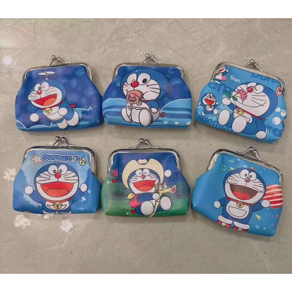 กระเป๋าใส่เหรียญเคลือบเงาลายการ์ตูน 4 นิ้ว กระเป๋าใส่แบงค์ใส่เหรียญ กระเป๋าใส่เหรียญ จัดส่งแบบสุ่ม แพ็คละ 12 ใบ รูปที่ 5