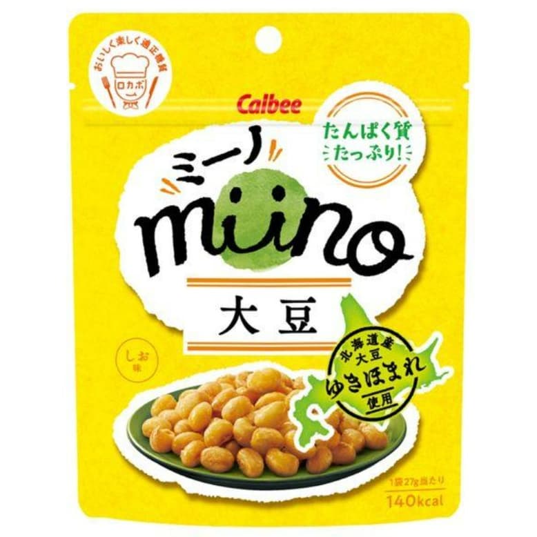 Calbee Miino มี 5 รส ถั่วนำเข้าจากญี่ปุ่น มาใรรูปแบบบรรจุภัณฑ์ขนาดกะทัดรัดและเป็นซองซิป รูปที่ 8