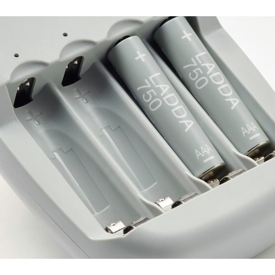 ทุกวัน Ladda ถ่านชาร์จ AA 1900 mAh & AAA 750 mAh แพ็ค 4 ก้อน rechangeable battery 1.2V รูปที่ 5