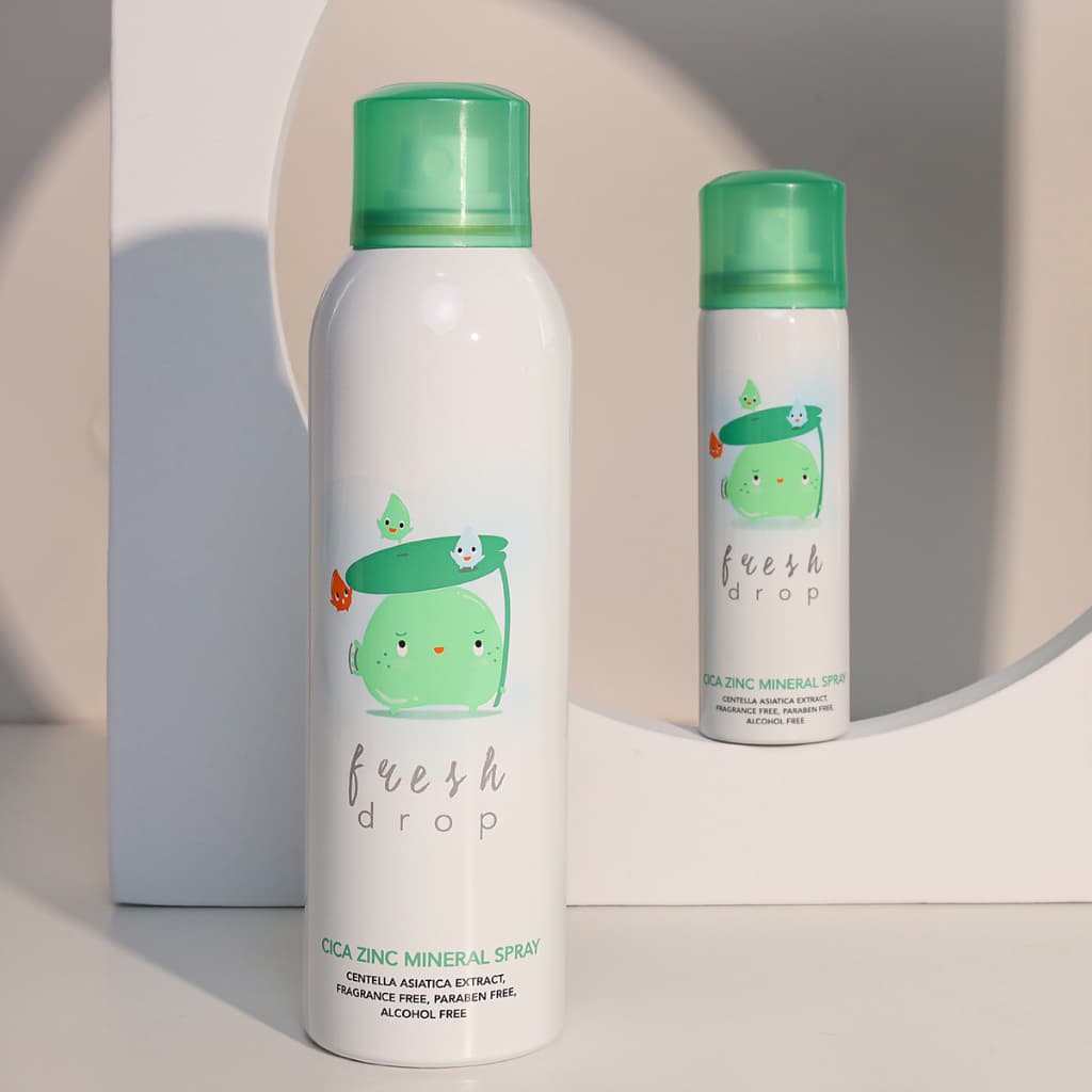 FRESH DROP - Mineral Spray #Cica Zinc สเปรย์น้ำแร่ รูปที่ 5