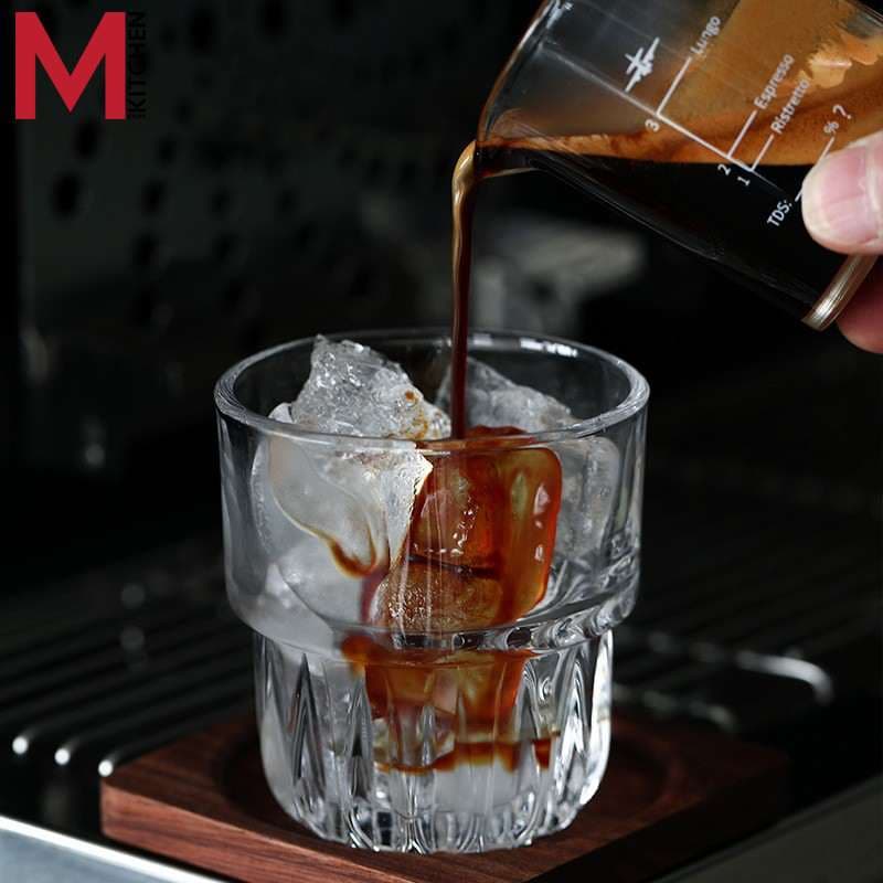 M KITCHEN แก้วน้ำ แก้วกาแฟ เหมาะสำหรับใช้ในคาเฟ่ ใส่กาแฟ ค็อกเทล BM5008 รูปที่ 4