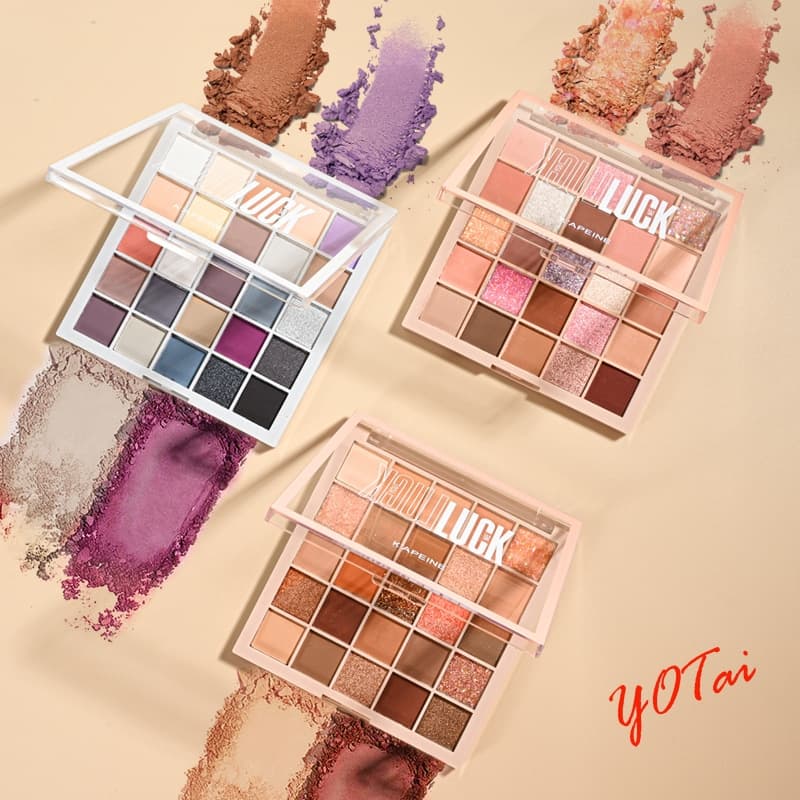 YOTAI อายแชโดว์ พาเลทอายแชโดว์ 25สี Eyeshadow เนื้อใยไหม เนื้อแมท ประกายชิมเมอร์ กลิตเตอร์ สีสวย กันน้ํา ติดทนนาน รูปที่ 3