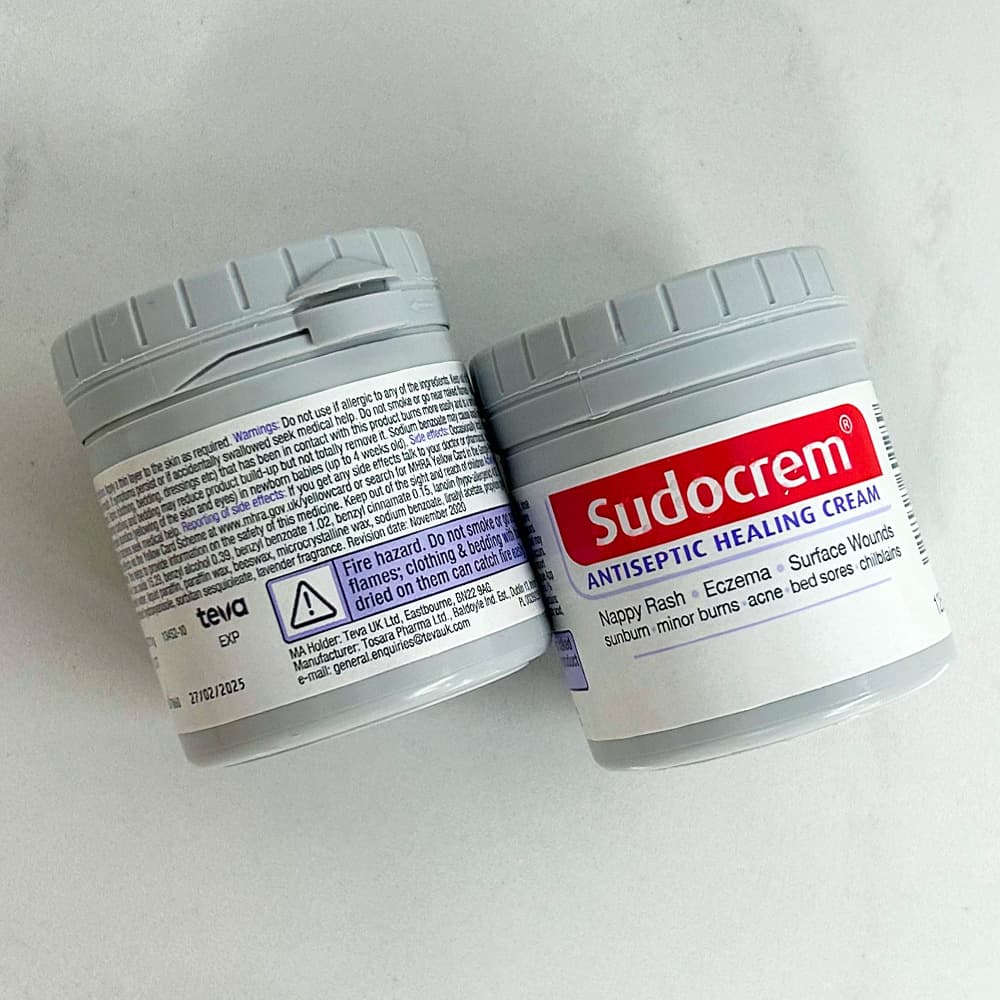 ลอทใหม่ Sudocrem ซูโดครีม กระปุกใหญ่125g. ครีมทาก้นเด็ก ครีมทาผื่นผ้าอ้อม รูปที่ 8