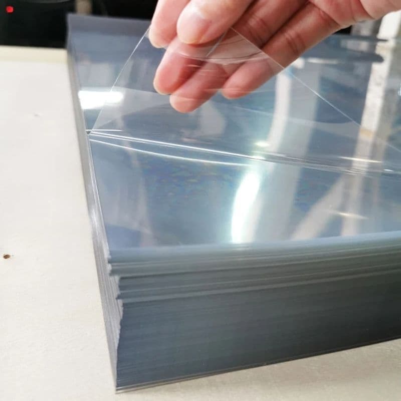 พลาสติกใส แข็ง เซลลูลอยด์ แผ่นใหญ่ หน้ากว้าง1.35เมตร ความยาวสั่งตัดได้ celluloid​ ฉากกั้น กล่อง กล่องเก็บตุ๊กตา เฟสชิล รูปที่ 3