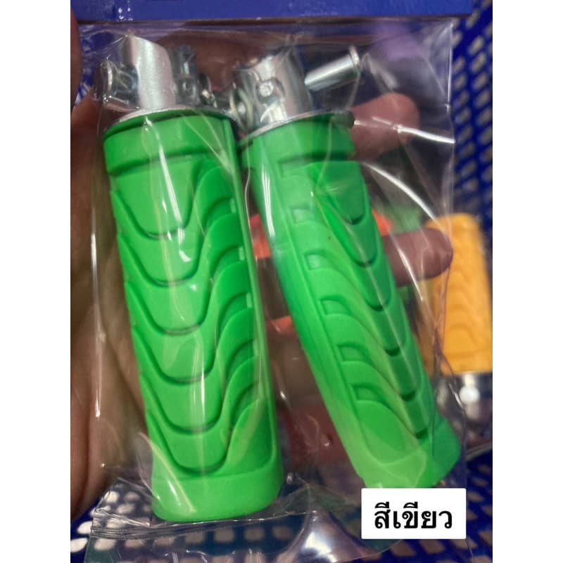 พักเท้าหลัง ยางพักเท้าสี พักเท้าหลังสี พักเท้าเวฟ พักเท้ารถมอเตอร์ไซค์ w110i w125i ดรีมซุปเปอร์คัฟ รูปที่ 7