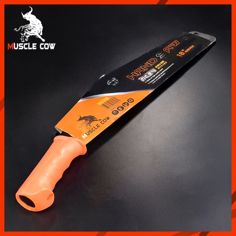 MUSCLE COW เลื่อยโค้งตัดกิ่งไม้ เลื่อยตัดแต่งกิ่งไม้ผลสวน เลื่อยตัดกิ่งไม้ เลื่อยไม้ ขนาด 16นิ้ว รูปที่ 9