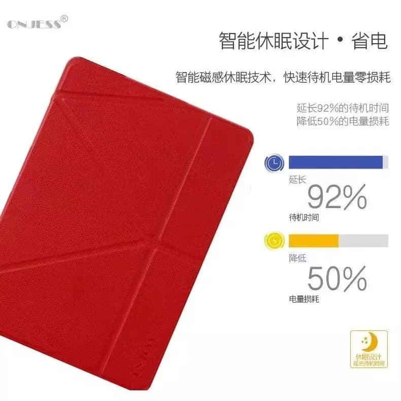 เคส ฝาพับ Tablets Samsung Galaxy Tab A 10.5 SM-T595 T590 / Tab S5e T725 / Tab A 10.1 P585 P580 ตั้งได้ขอบนิ่ รูปที่ 4