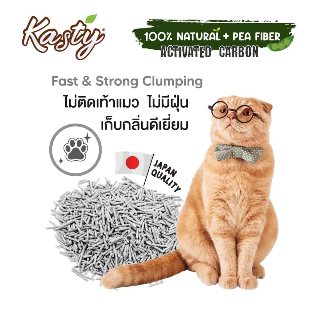 Kasty และ Kasty POP แคสตี้ทรายเต้าหู้คุณภาพดี ฝุ่นน้อย กลิ่นหอม ขนาด 10 ลิตร รูปที่ 6
