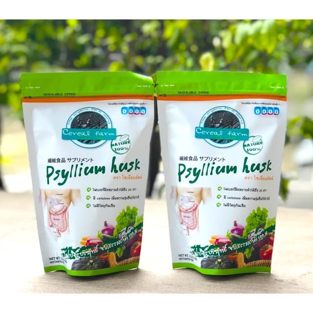 ไฟเบอร์มีลเกล็ด 100กรัม Psyllium Husk 100g. ช่วยส่งเสริมการขับถ่าย 100กรัม รูปที่ 3
