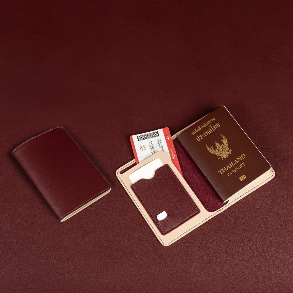 สลักชื่อฟรี HILMYNA Twelve Passport Coverใส่ซิมได้ ปกพาสปอร์ตหนัง กระเป๋าพาสปอร์ตหนัง รูปที่ 6