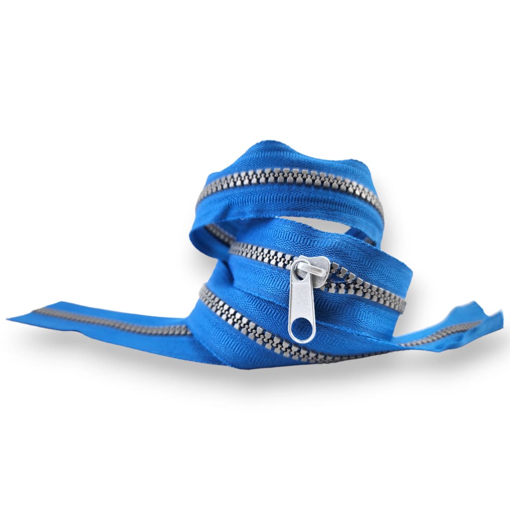 #5 Zipper ซิปตัดฟันกระดูก เบอร์ 5 ซิปเมตร ซิปหลา ซิปพลาสติก ซิปแฟชั่น ซิปกระเป๋า พร้อมหัวซิป รูปที่ 6