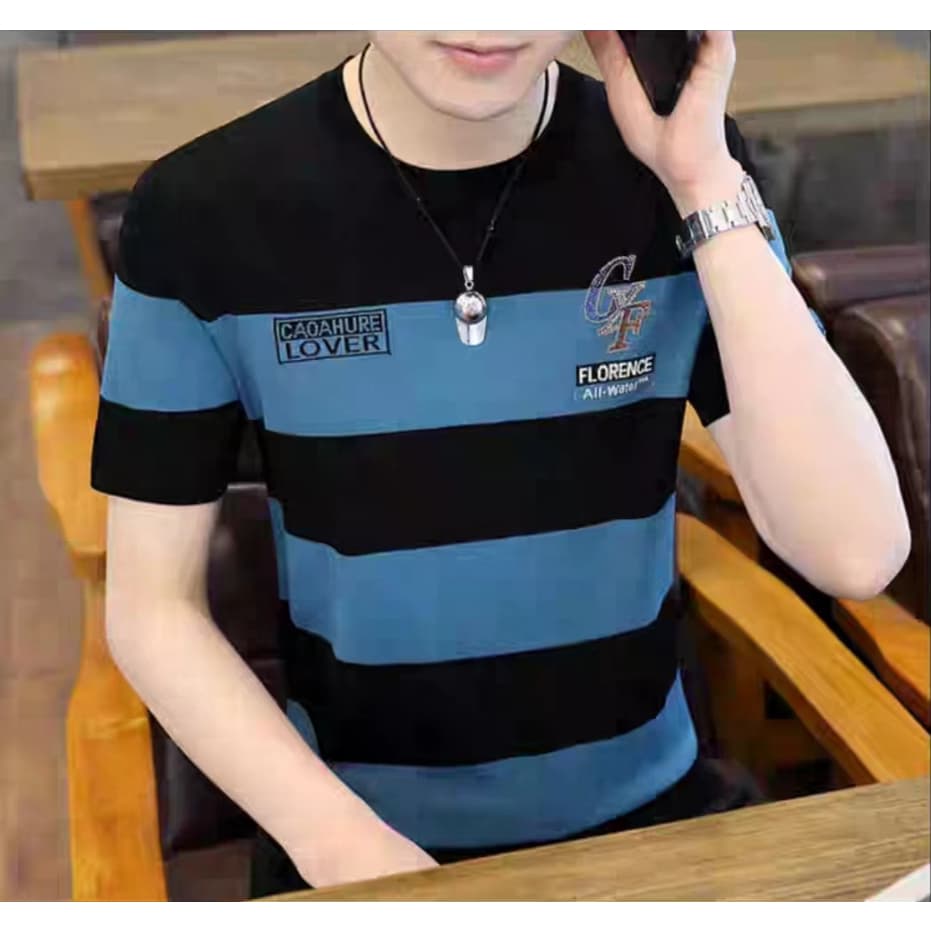 ใหม่ เสื้อยืดคอกลมแขนสั้นผู้ชาย ผ้านิ่มใส่สบายไม่ร้อน รูปที่ 4
