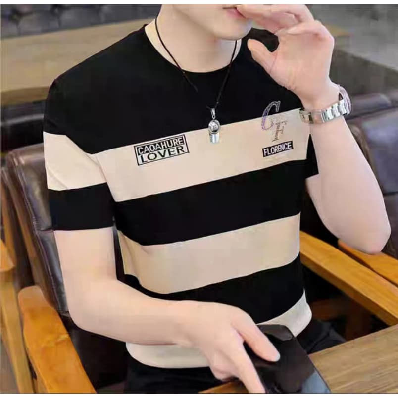 ใหม่ เสื้อยืดคอกลมแขนสั้นผู้ชาย ผ้านิ่มใส่สบายไม่ร้อน รูปที่ 6