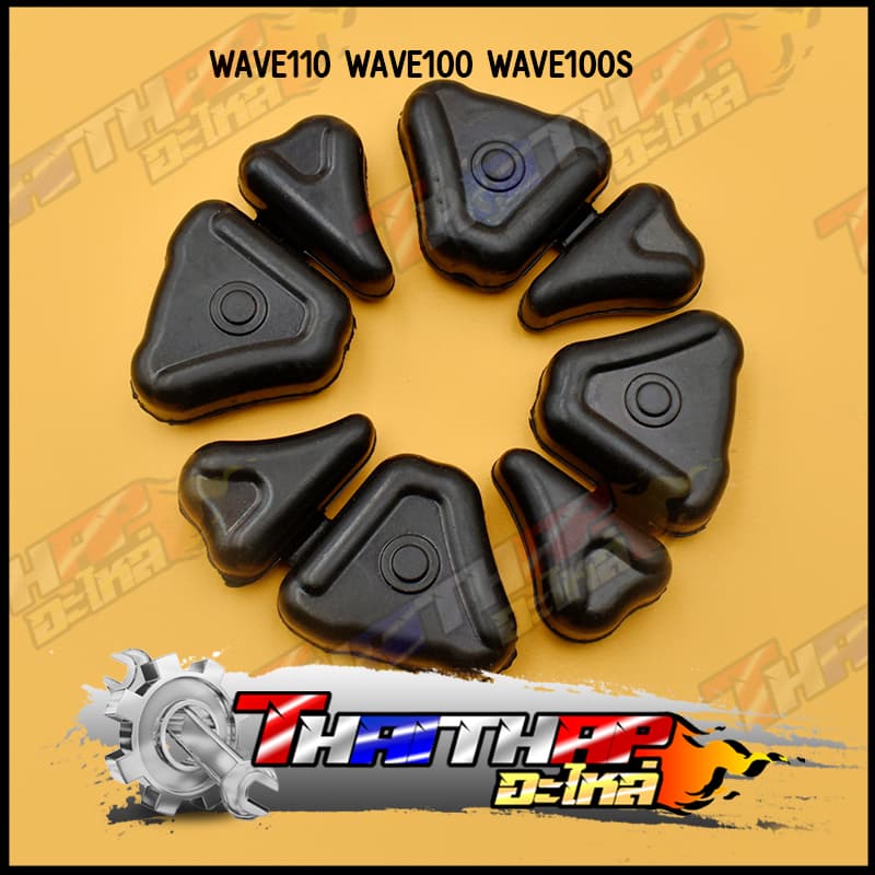 ยางดุม ยางกันกระชาก wave110i 125 100s dream sonic nova tena เลือกรุ่นด้านใน ยางไทย เนื้อดี รูปที่ 5
