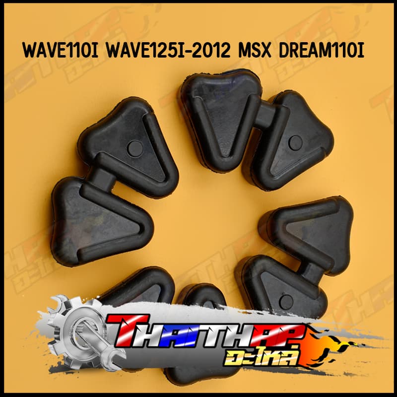ยางดุม ยางกันกระชาก wave110i 125 100s dream sonic nova tena เลือกรุ่นด้านใน ยางไทย เนื้อดี รูปที่ 7