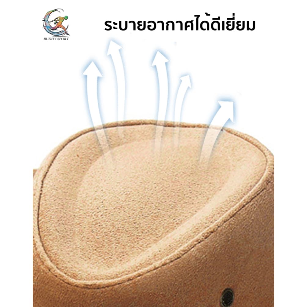 หมวกคาวบอย Sheriff หมวกนายอำเภอ X18 American Vintage Style 05X18 รูปที่ 5