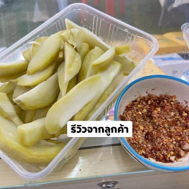 KETO มะม่วงดองคีโต ฟักแม้วเเช่อิ่ม แถมพริกเกลือ ขนาด150 g รูปที่ 6