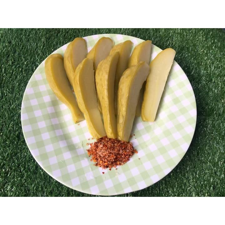 KETO มะม่วงดองคีโต ฟักแม้วเเช่อิ่ม แถมพริกเกลือ ขนาด150 g รูปที่ 4