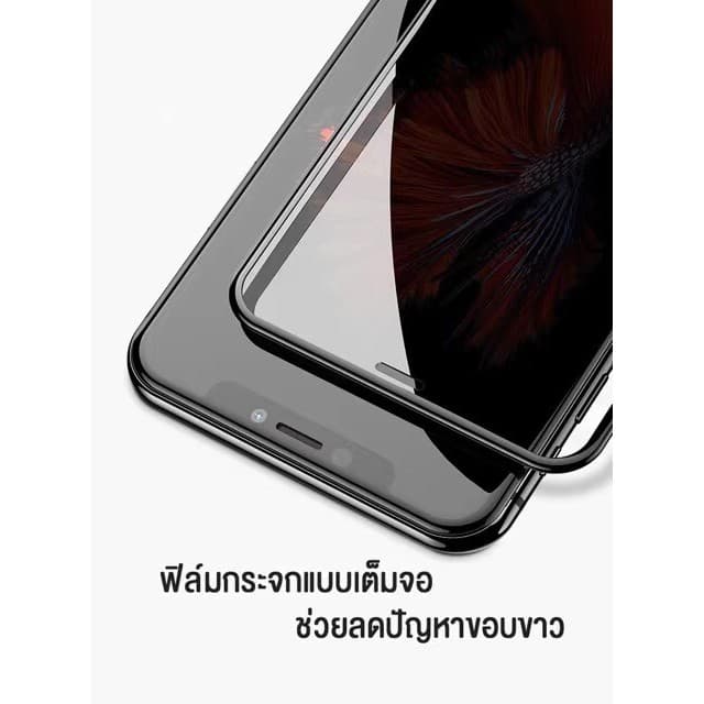 ฟิล์มกระจก สำหรับ iPhone แบบเต็มจอ 9Dของแท้ ทุกรุ่น 17 Air 15 14 16 pro max 13 12 ProMax 11 16Plus/XS Max/XR/8/7/6 plus รูปที่ 6
