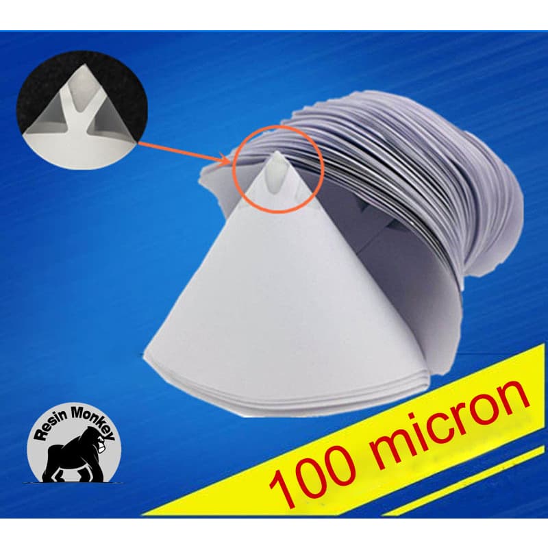 กรวยกระดาษกรองเรซิ่น 100ไมครอน - Resin Paper Filter 100 micron รูปที่ 2