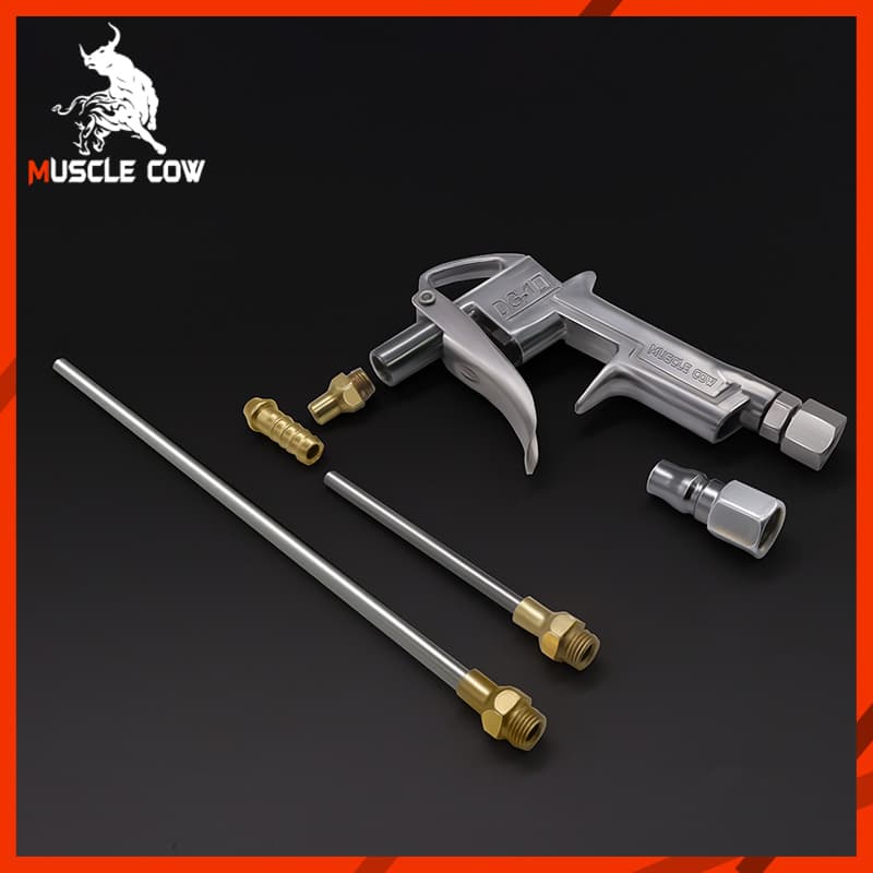 MUSCLE COW ปืนฉีดลม ชุดปืนฉีดลม 5 ตัว/ชุด 3-Ways Air Blow Gun ปืนเป่าลม ปืนลม ปืนยิงลม 3 ปาก พร้อมข้อต่อ ปั๊มลม รูปที่ 3