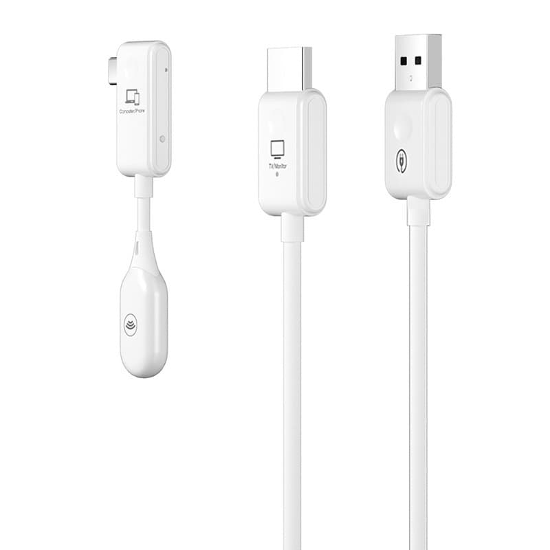 type c to HDMI กรณ์สะท้อนหน้าจอแบบไร้สาย HDMI สะท้อนหน้าจอแบบไร้สาย HDMI TO USB/TYPE-C รับสัญญาณได้ถึง 30เมตร รุ่น CS7 รูปที่ 1