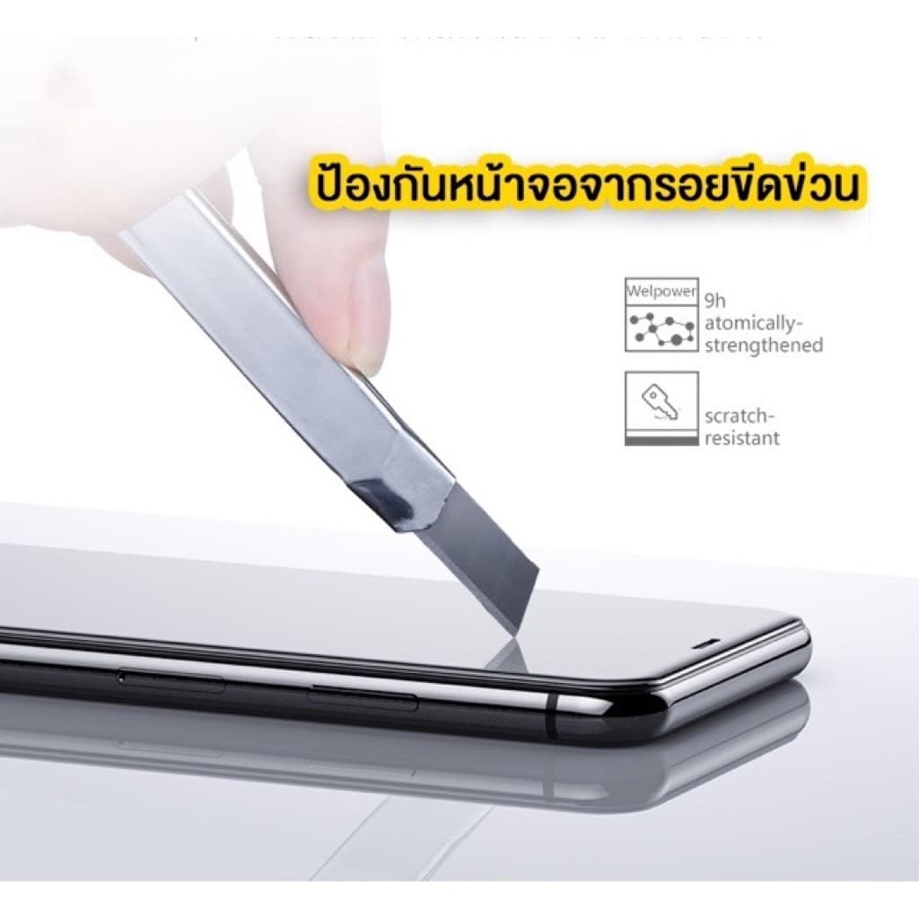 ส่งจากไทย ฟิล์มกระจก เต็มจอ 9D สำหรับ ไอโฟน 14 pro max i13/13pro/12/12promax/11/11promax/7plus/xr/xs/16Promax/15Promax รูปที่ 6